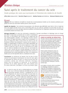 Pdf Suivi Aprs Le Traitement Du Cancer Du Sein regarding dimensions 850 X 1161