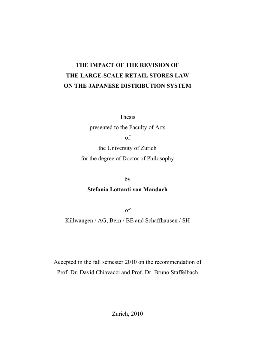 Pdf The Effect Of The Revised Large Scale Retail Stores Law throughout proportions 850 X 1202