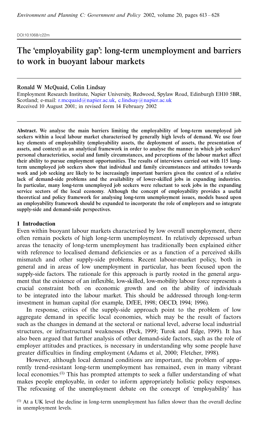 Pdf The Employability Gap Long Term Unemployment And for dimensions 850 X 1389