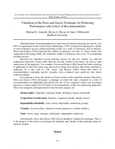 Pdf Validation Of The Peres And Garcia Technique For throughout measurements 850 X 1100