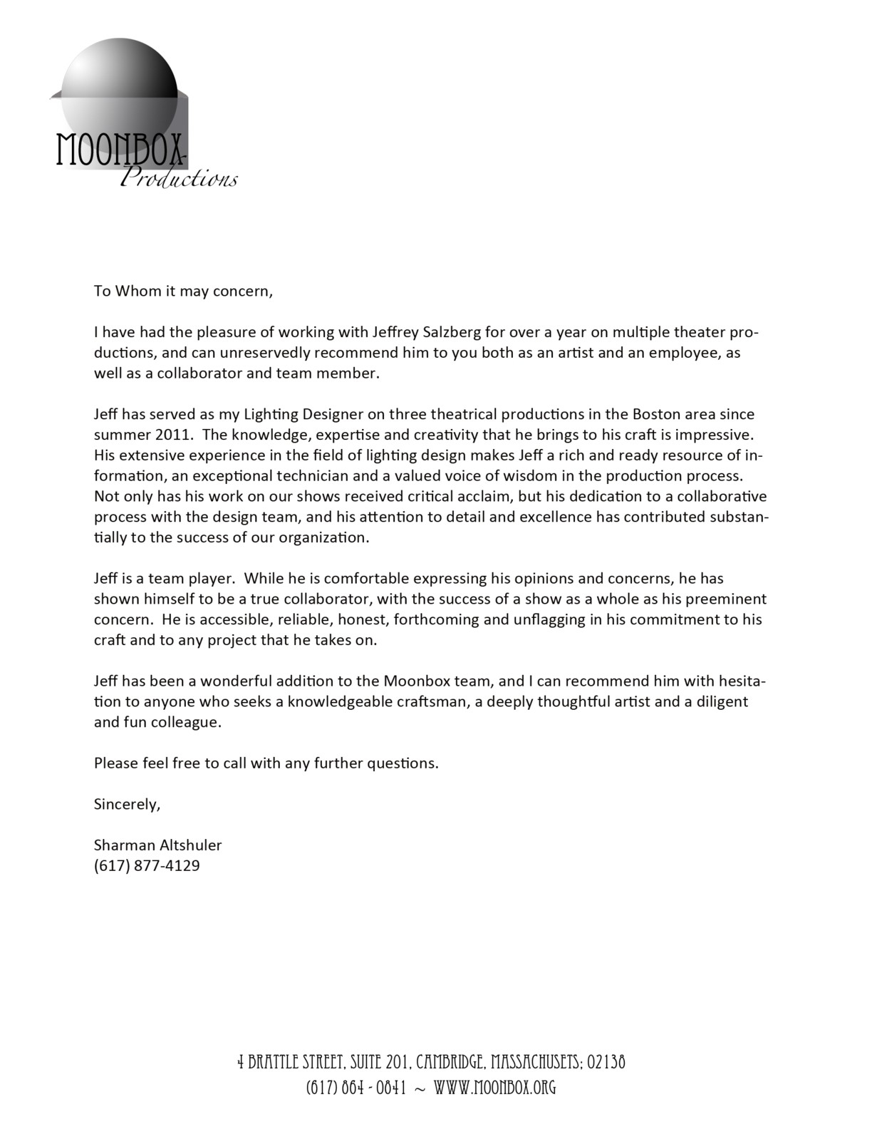 Performing Arts Letter Of Recommendation Enom regarding sizing 1224 X 1584