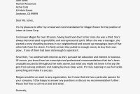 Personal Recommendation Letter Examples for measurements 1000 X 1000