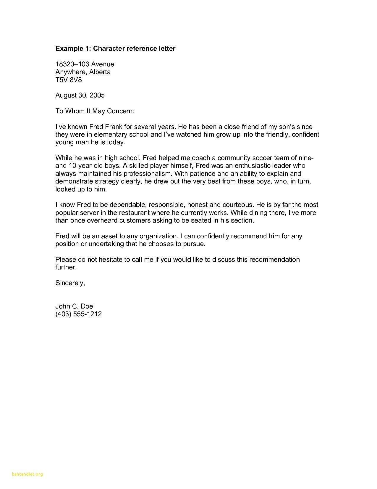 Personal Reference Letter Template Uk Why Personal Reference for proportions 1275 X 1650