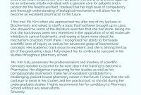 Pharmacy Residency Letter Of Recommendation for proportions 6300 X 8910