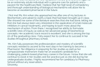 Pharmacy Residency Letter Of Recommendation within sizing 6300 X 8910