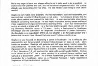 Physician Assistant Application Letter Of Recommendation for sizing 768 X 1024