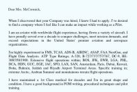 Pilot Cover Letter Example intended for sizing 794 X 1123