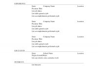 Pin Di Resume Career Termplate Free within measurements 1275 X 1650