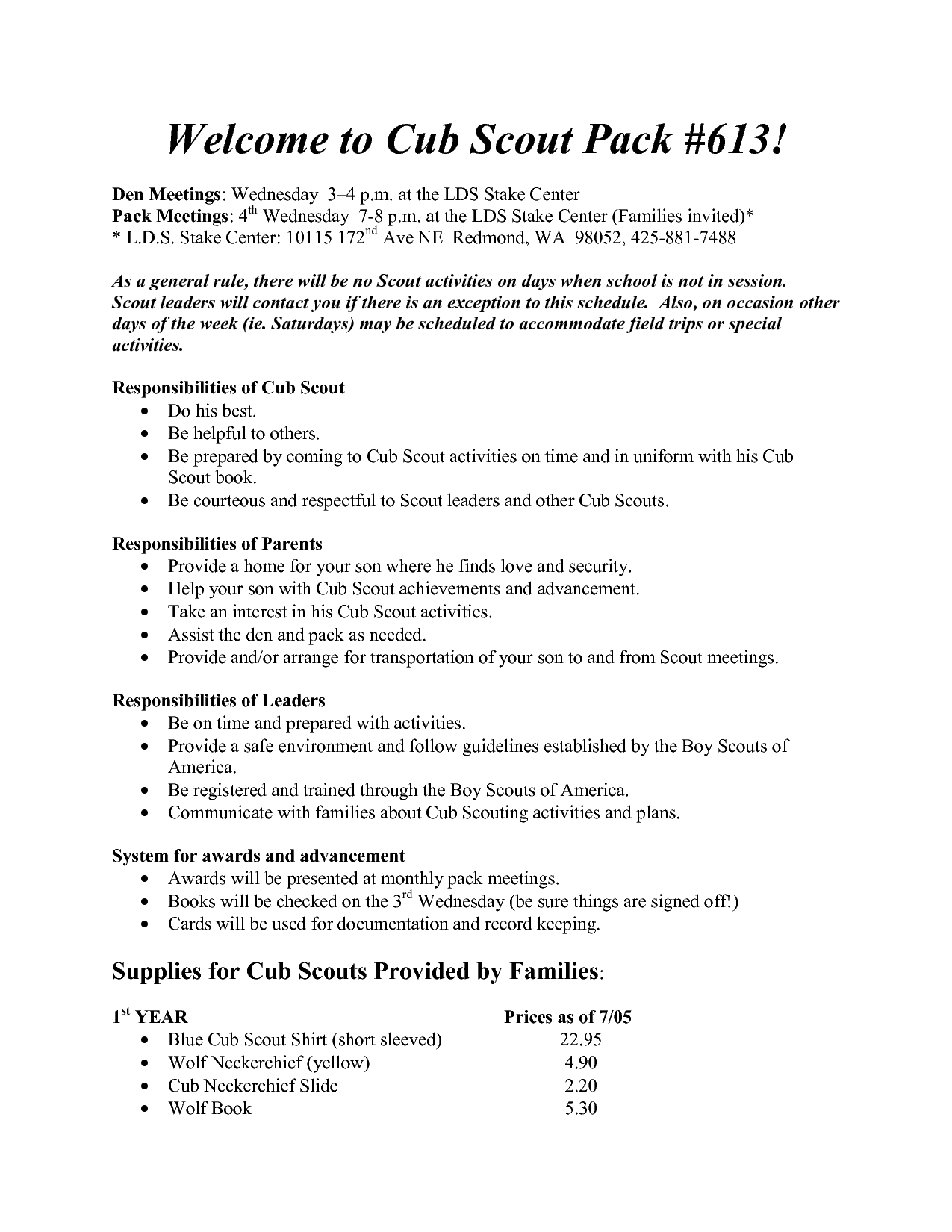Pin On Cub Scouts pertaining to proportions 1275 X 1650