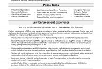 Police Officer Resume Sample Monster pertaining to dimensions 1700 X 2200