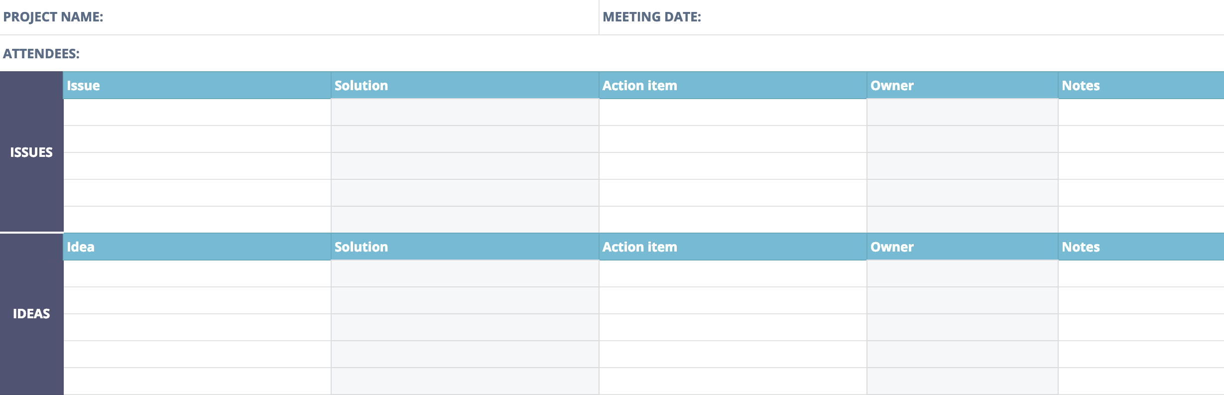 Post Mortem Meeting Template And Tips Teamgantt inside size 2458 X 793