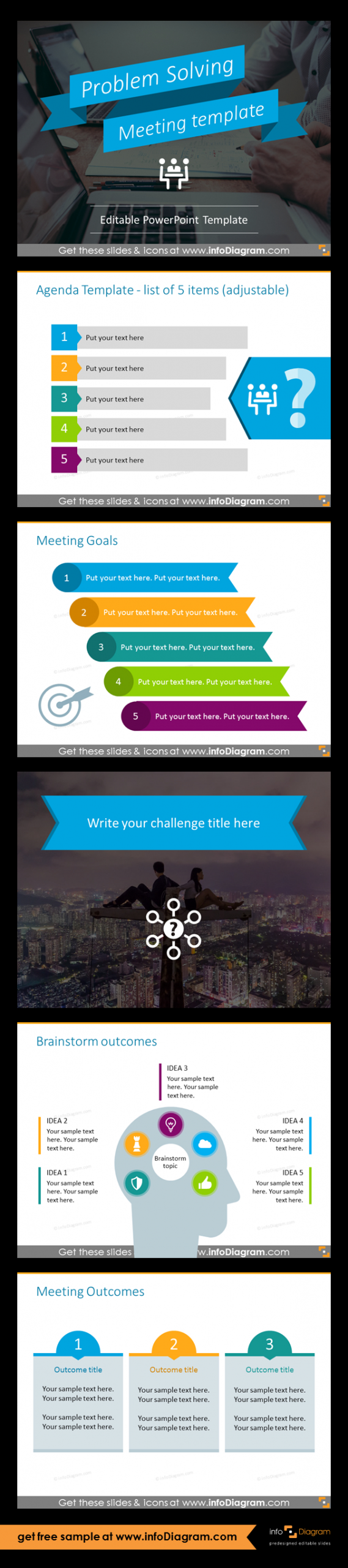 Powerpoint Template For Running Effective Meeting Business in proportions 605 X 2721