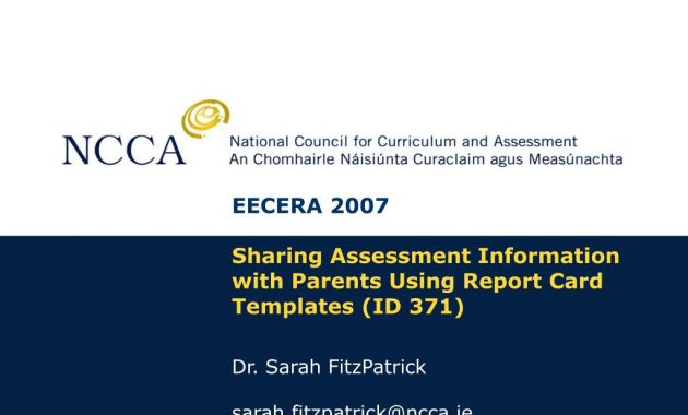 Ppt Sharing Assessment Information With Parents Using with regard to dimensions 1024 X 768