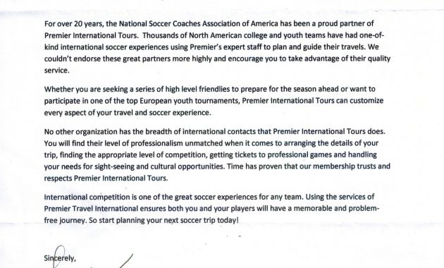 Premier International Tours Received A Letter Of in sizing 2478 X 3228