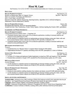 Professional Ats Resume Templates For Experienced Hires And with regard to dimensions 1281 X 1655