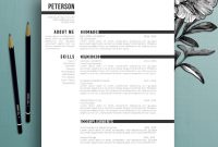 Professional Resume Template Cover Letter Template throughout proportions 1395 X 1399