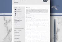 Professional Resume Template For Mac Pages And Word On Behance within measurements 1000 X 1000