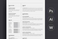 Professional Resume Template Modern And Creative Resume with regard to measurements 1500 X 1618