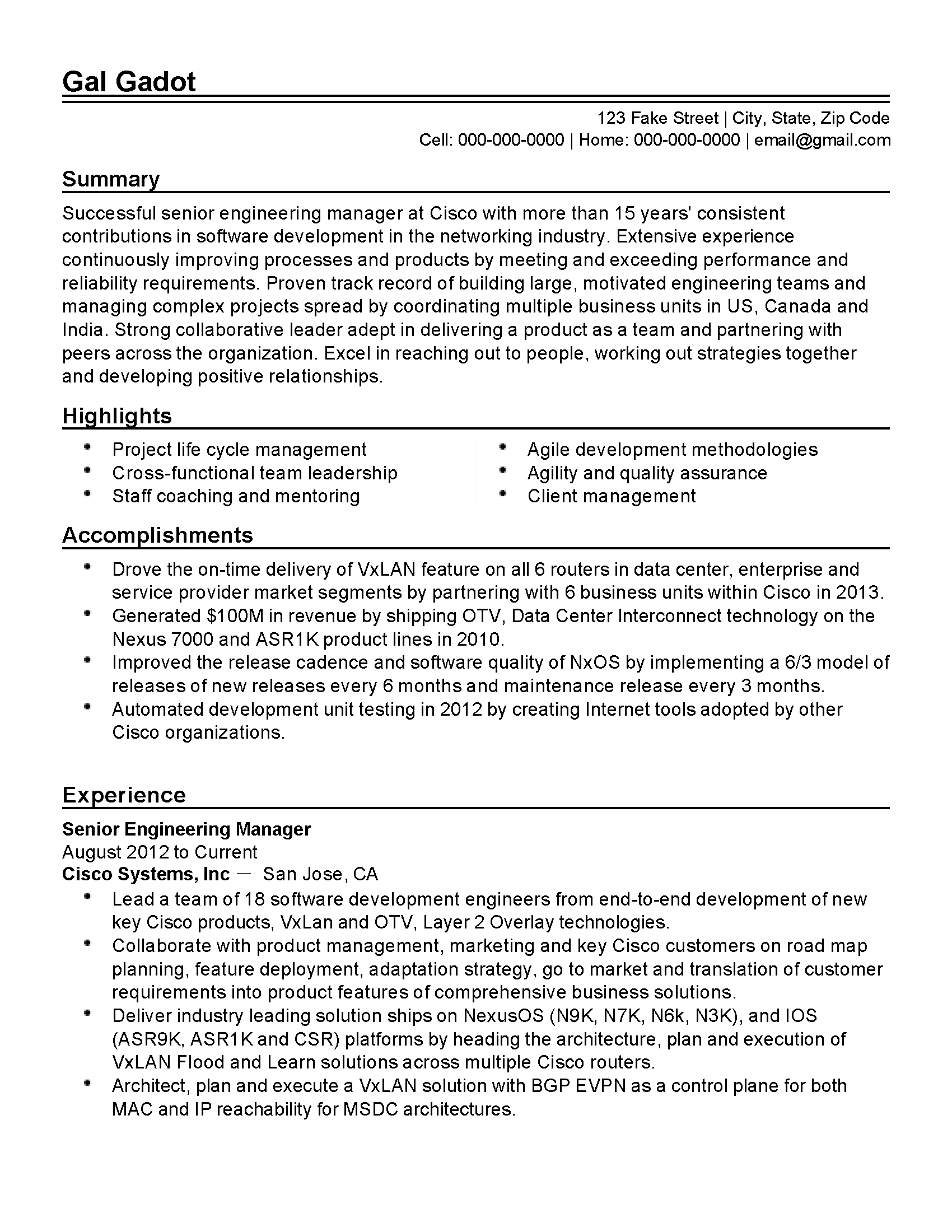 Professional Senior Engineering Manager Templates To regarding measurements 1700 X 2200