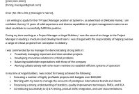 Project Manager Cover Letter Example Resume Genius intended for size 800 X 1132