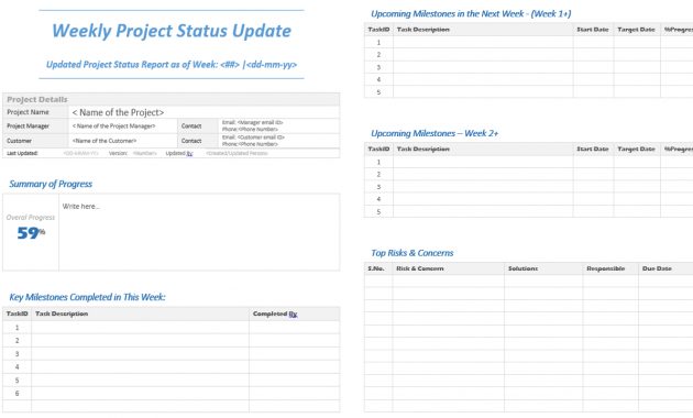 Project Status Meeting Template Debandje within dimensions 1280 X 720