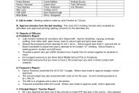 Pta Secretary Minutes Template Google Search Pta School throughout measurements 1275 X 1650