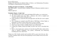 Pto Meeting Minutes Template Debandje inside measurements 1275 X 1650