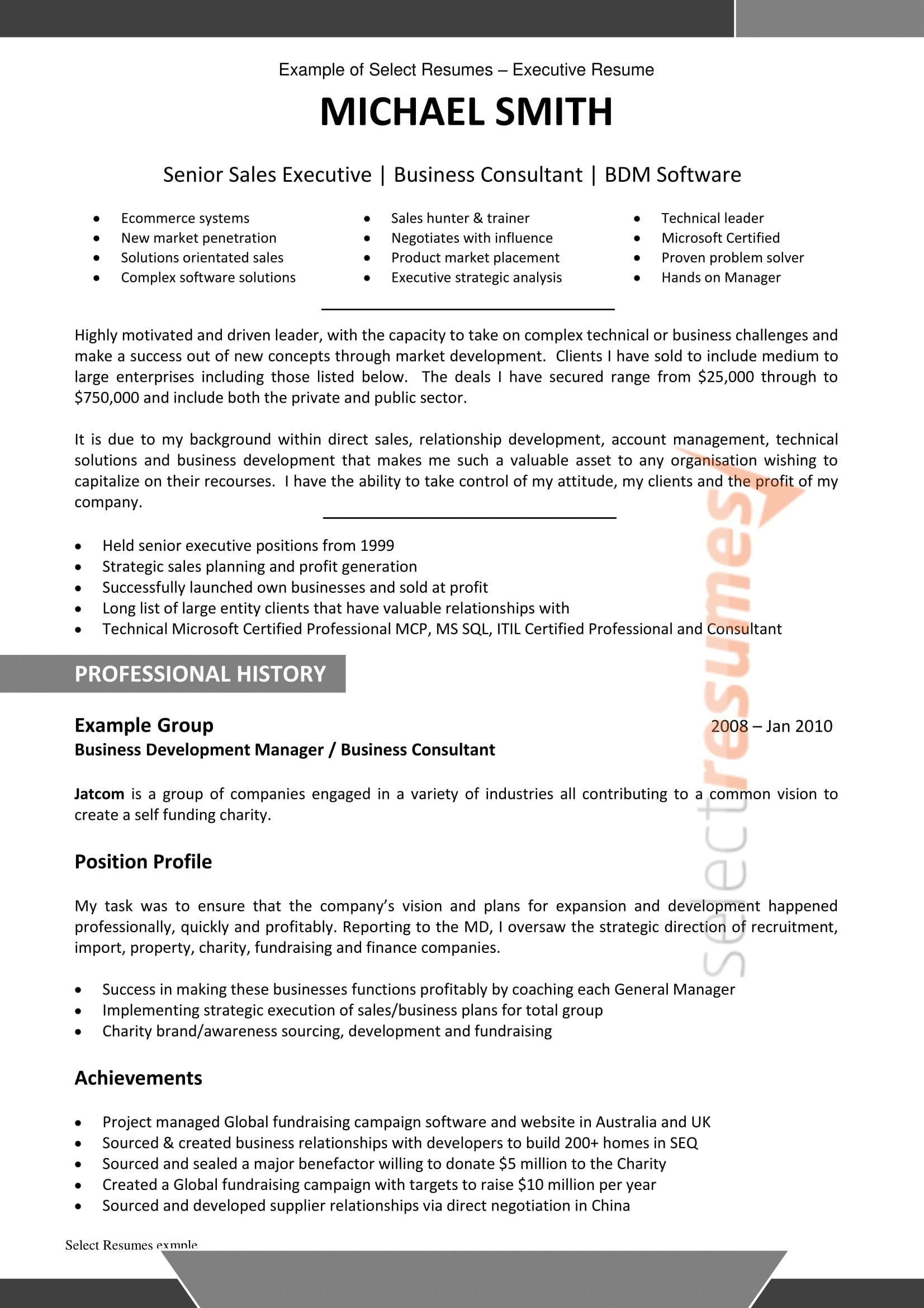 Public Sector Resume Writing Service Select Resumes regarding measurements 1653 X 2339