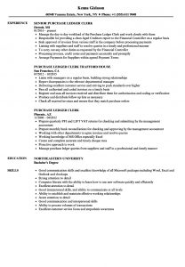 Purchase Ledger Clerk Resume Samples Velvet Jobs pertaining to sizing 860 X 1240