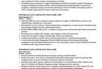 Quality Control Manager Resume Sample Akali with regard to proportions 860 X 1240