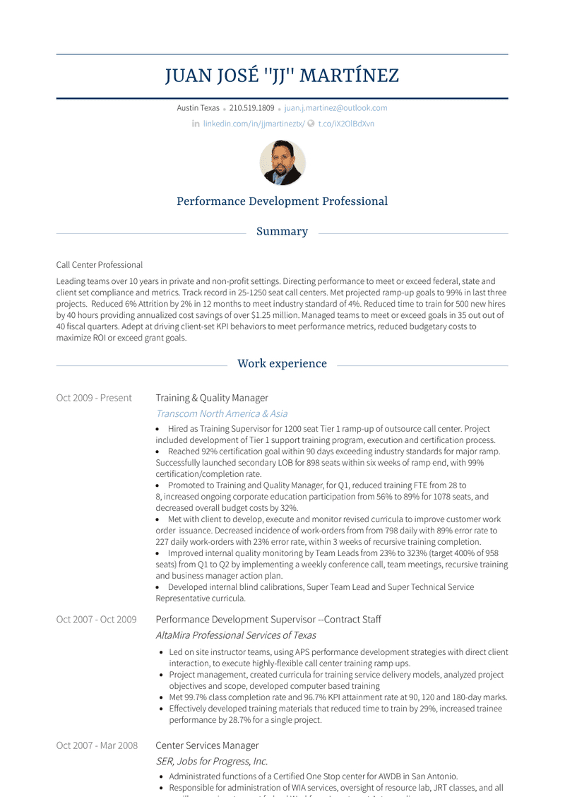 Quality Manager Resume Samples And Templates Visualcv pertaining to dimensions 800 X 1128