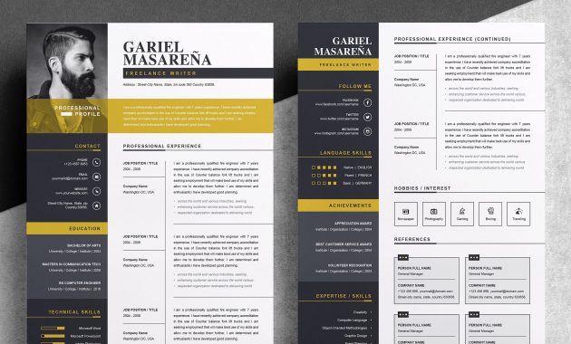 Radicalist Labs Free Professional Resume Templates Resume throughout dimensions 2500 X 2500