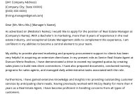 Real Estate Agent Cover Letter Example Resume Genius regarding sizing 800 X 1132