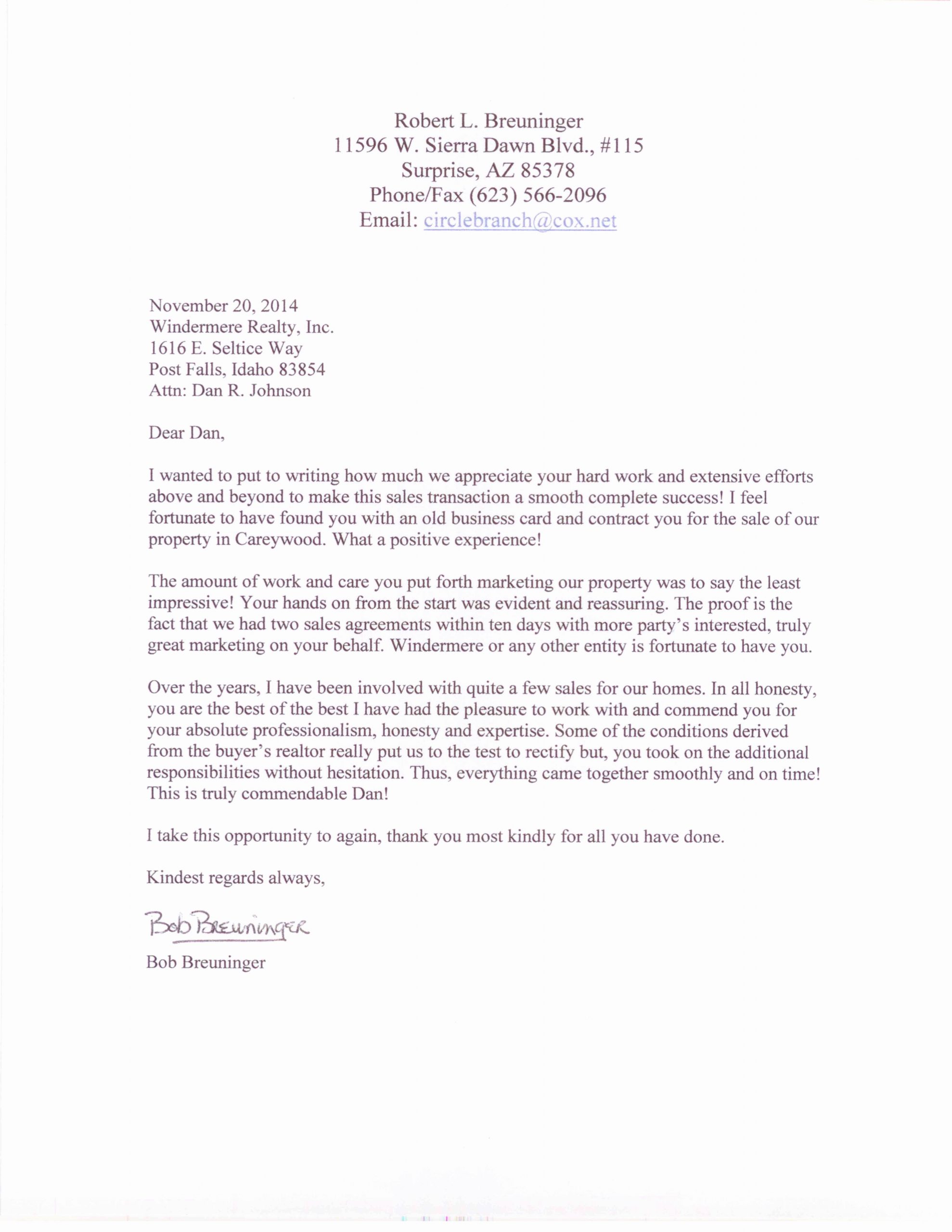 Realtor Recommendation Letter Examples Enom in proportions 5100 X 6600