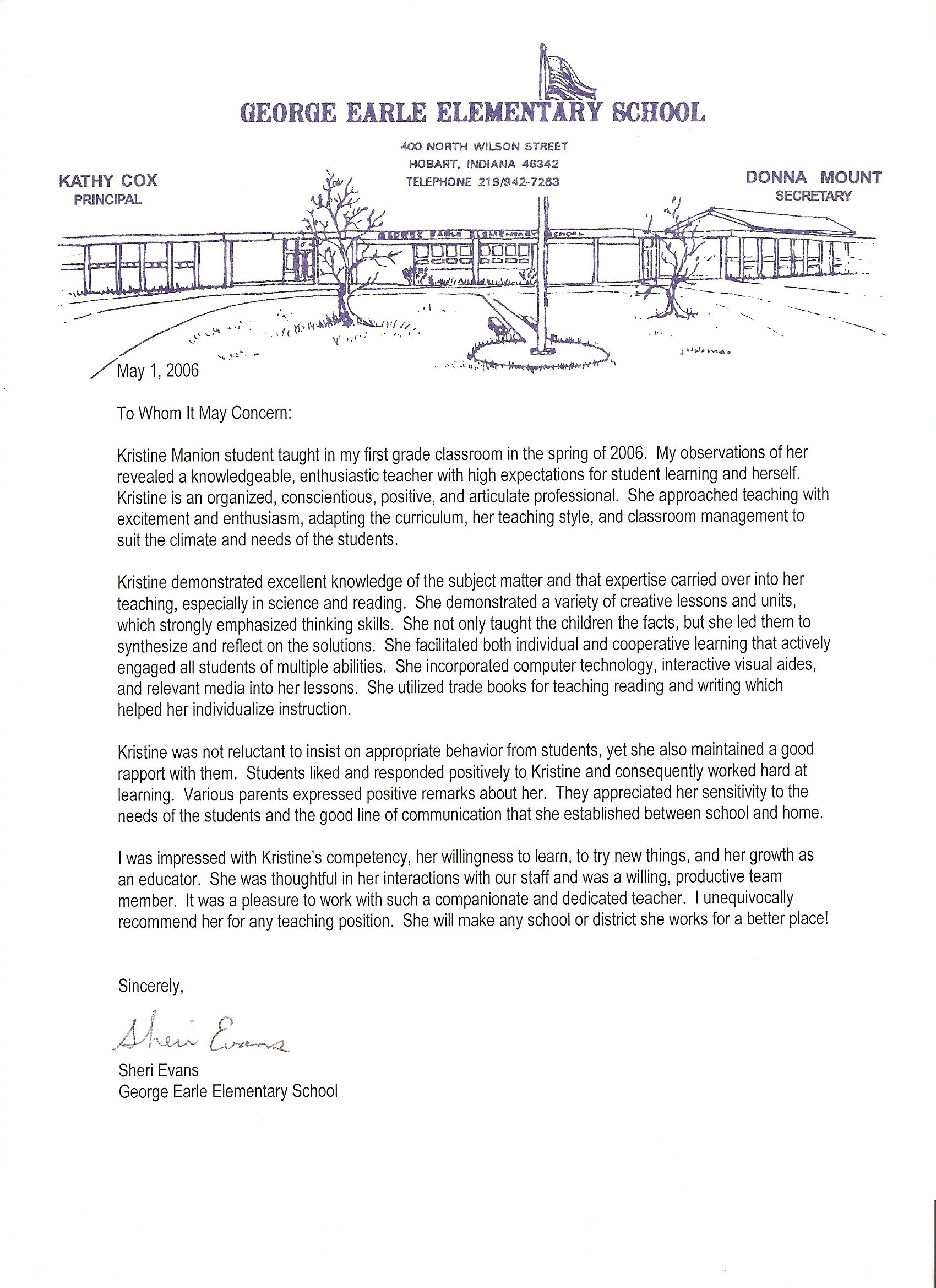 Recommendation Letter Example Letter Of Recommendation in proportions 1700 X 2338