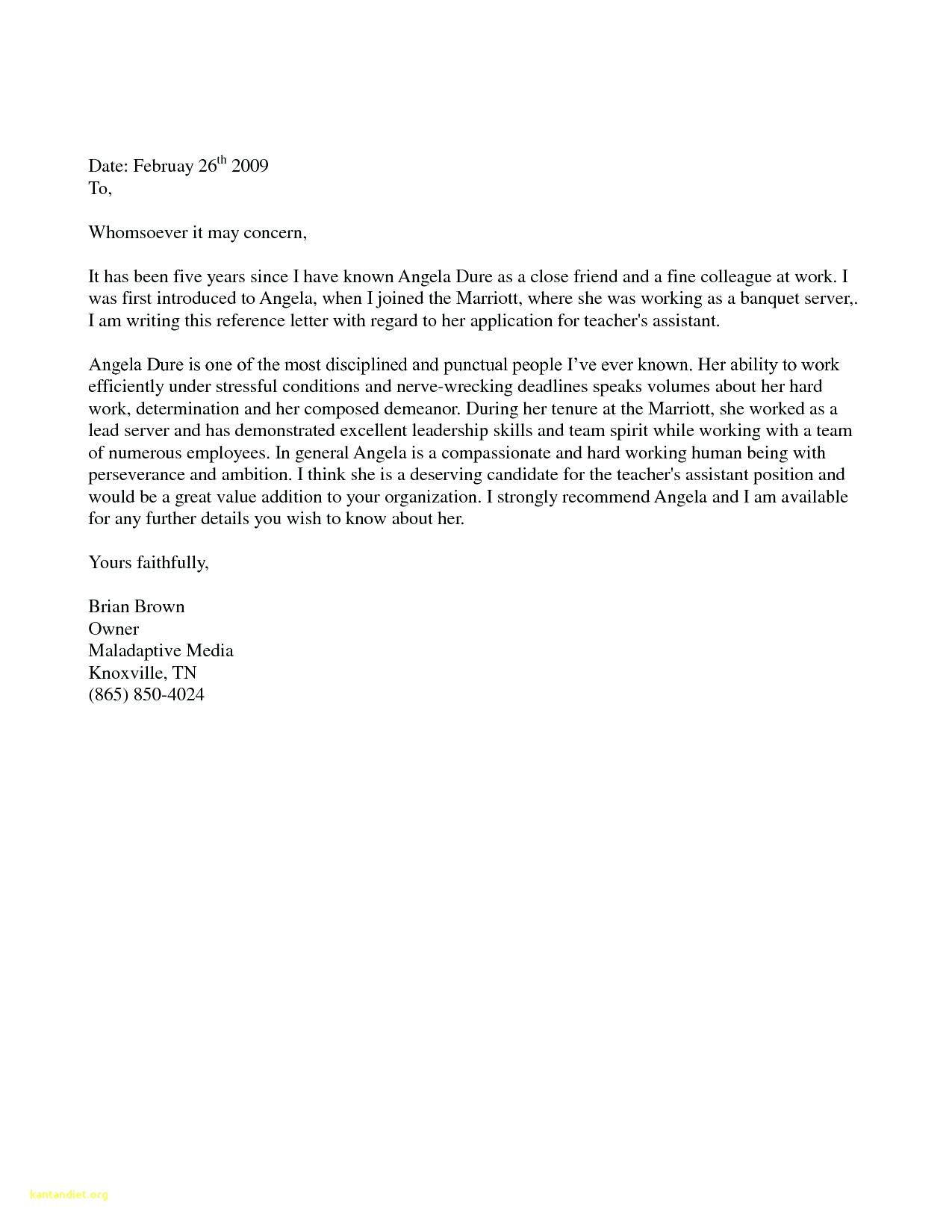Recommendation Letter For A Friend Template Debandje for sizing 1275 X 1650