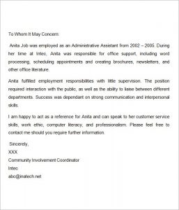 Recommendation Letter For A Nurse Enom pertaining to dimensions 600 X 700