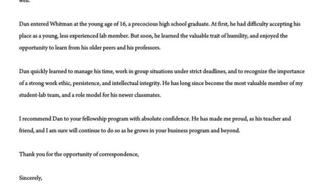 Recommendation Letter For A Teacher 32 Sample Letters in sizing 800 X 1035