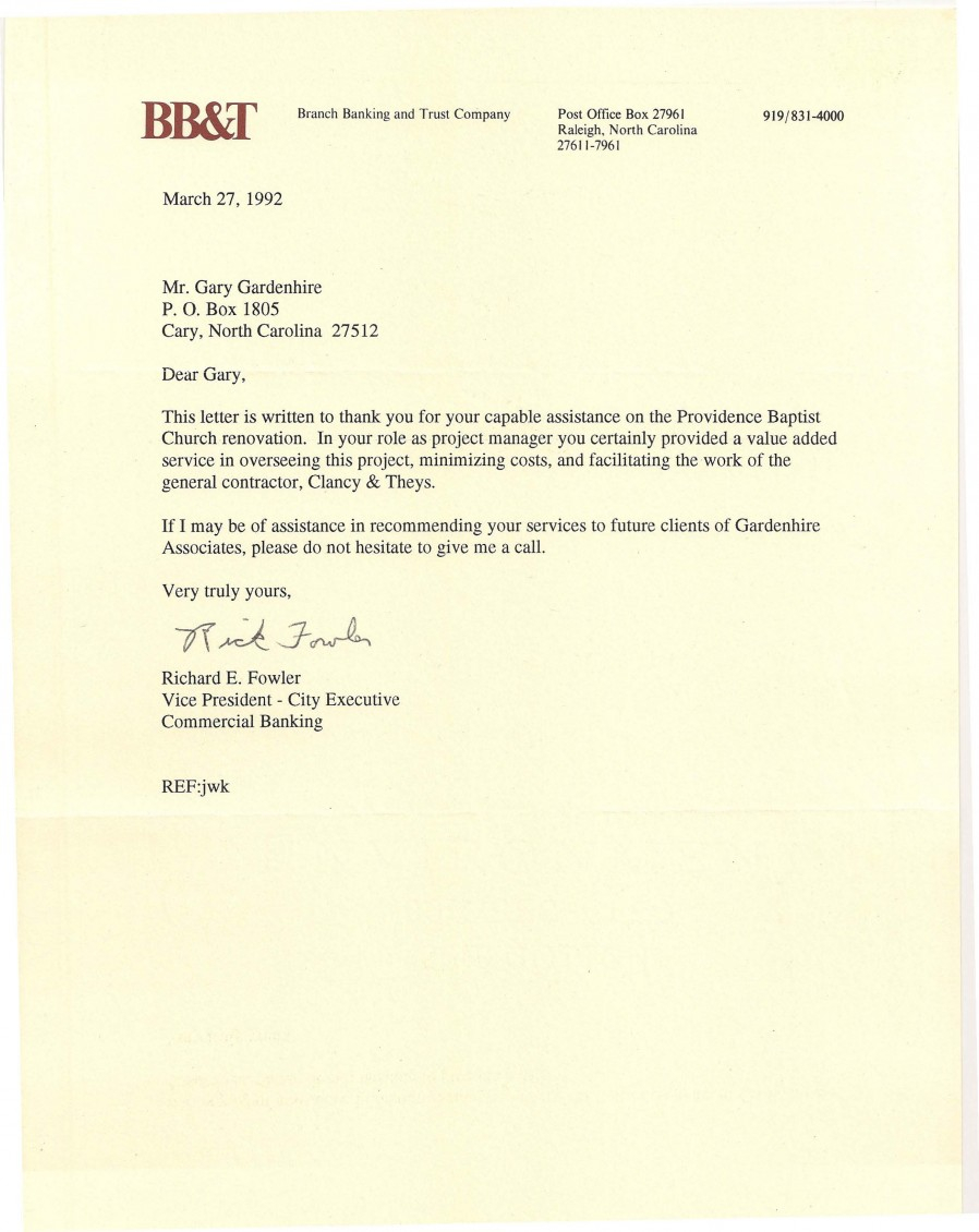 Recommendation Letter For Construction Project Manager for measurements 898 X 1130