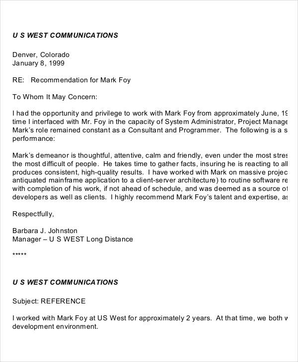 Recommendation Letter For Consultant Debandje regarding proportions 600 X 730