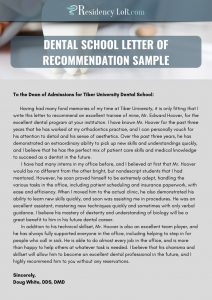 Recommendation Letter For Dentist Writing Editing Help with regard to measurements 794 X 1123