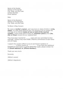 Recommendation Letter For Immigration Marriage Debandje with regard to sizing 1653 X 2339