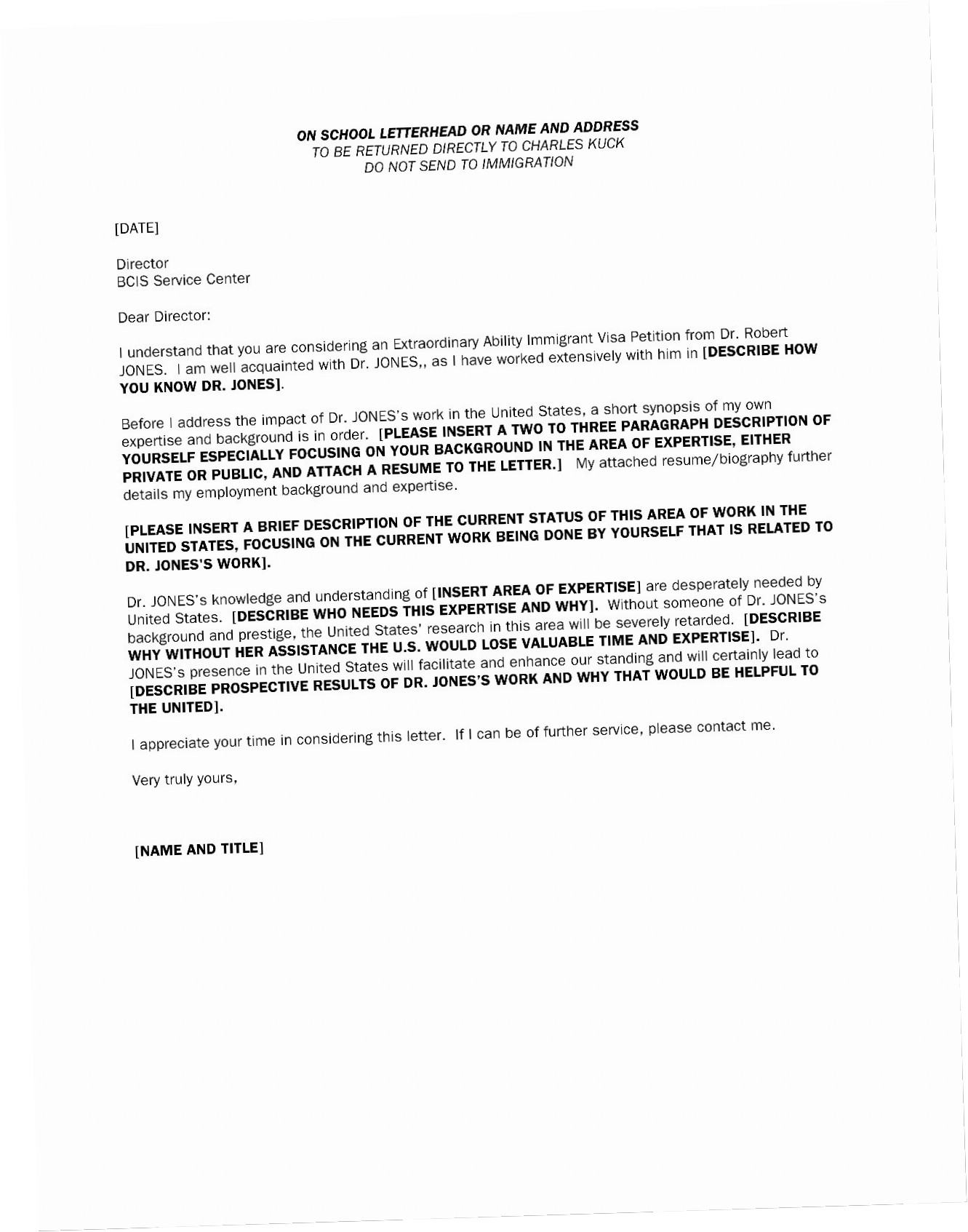 Recommendation Letter For Immigration Residency Sample within sizing 1331 X 1693