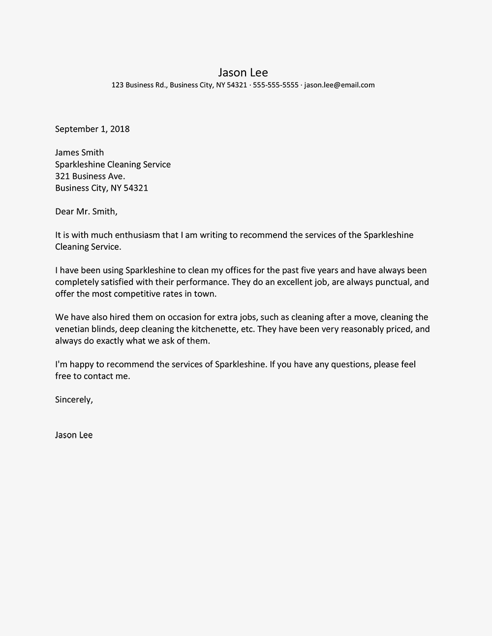 Recommendation Letter For Janitorial Position Enom with regard to sizing 1000 X 1294