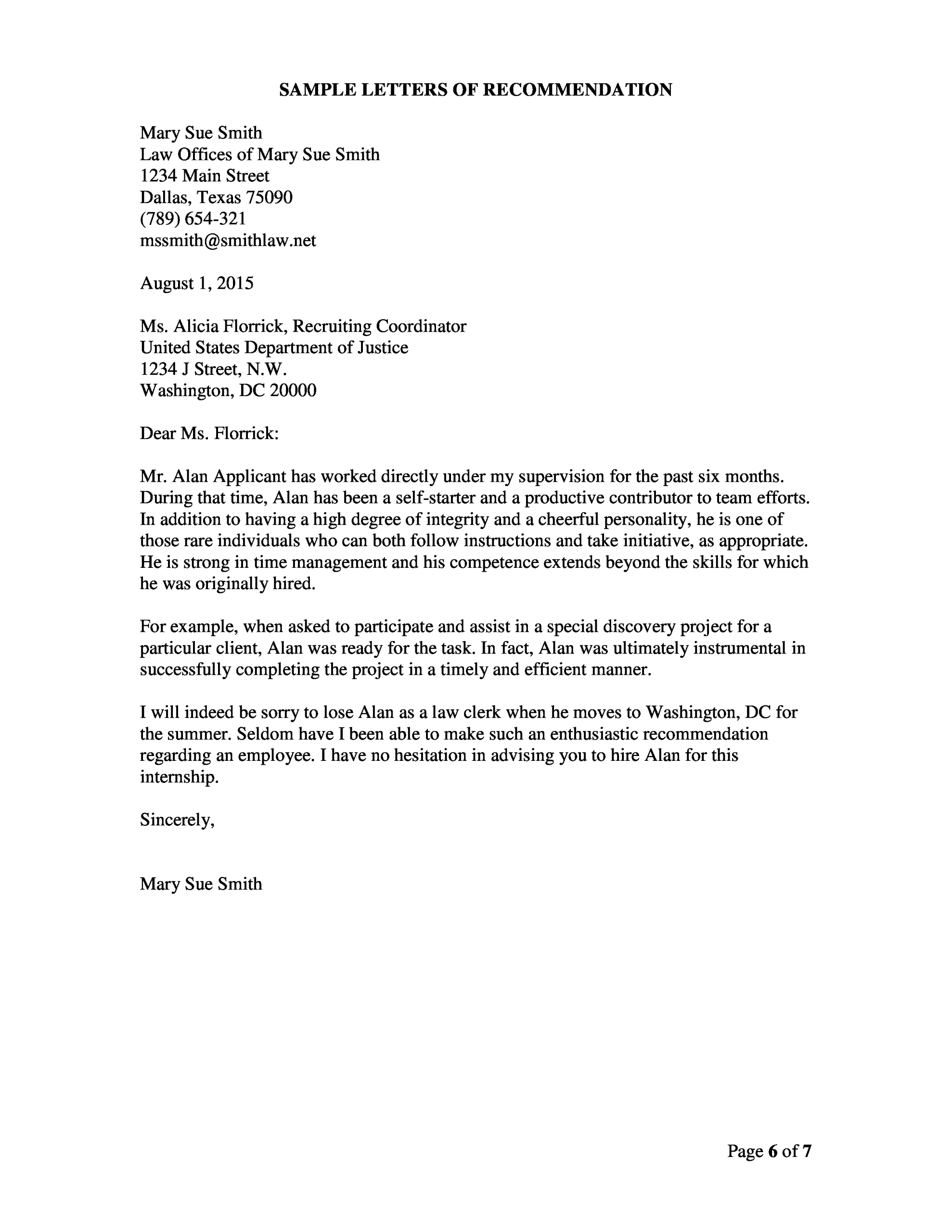 Recommendation Letter For Job From Employer for dimensions 2550 X 3300