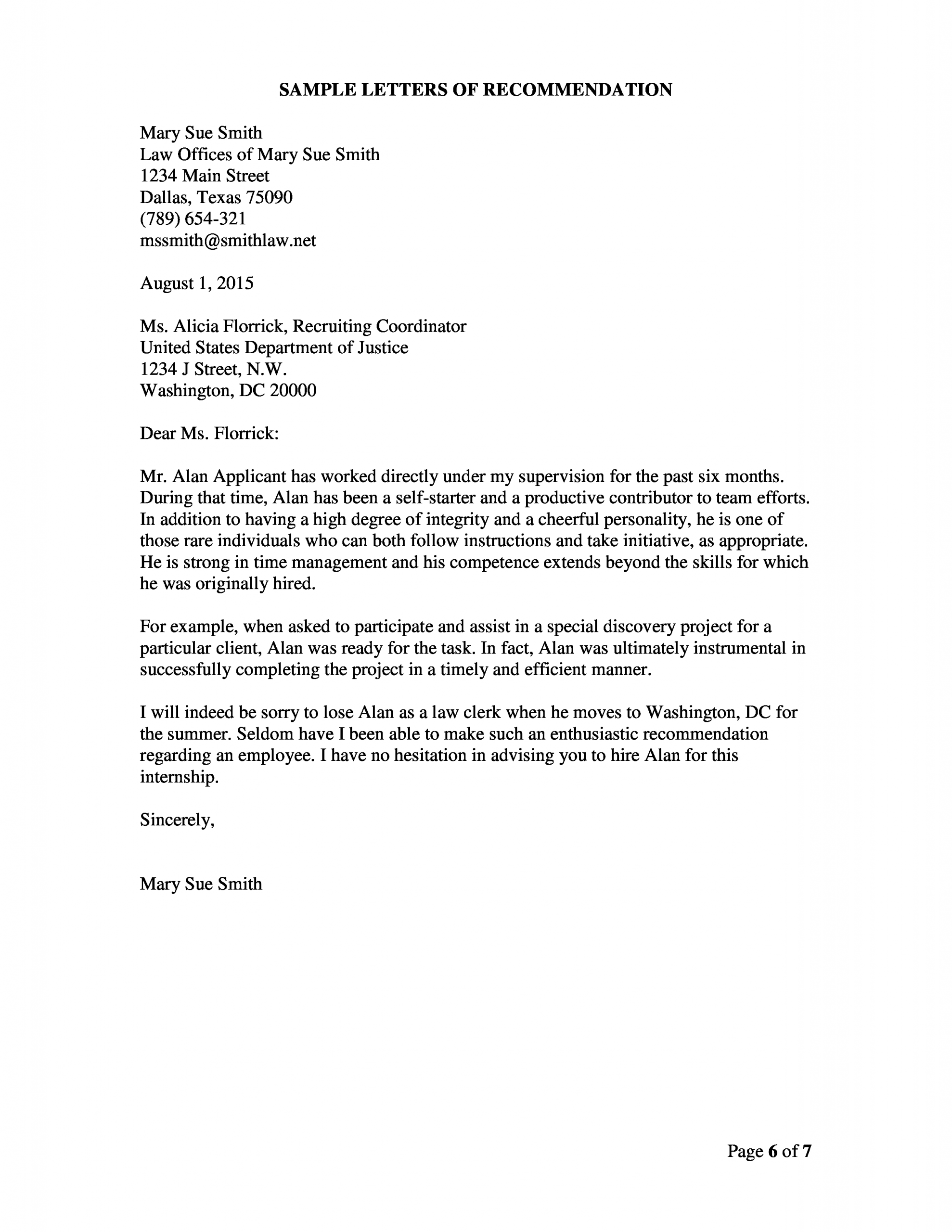 Recommendation Letter For Job From Employer in proportions 2550 X 3300