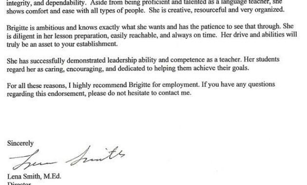 Recommendation Letter For Master Degree Program Enom within sizing 599 X 800