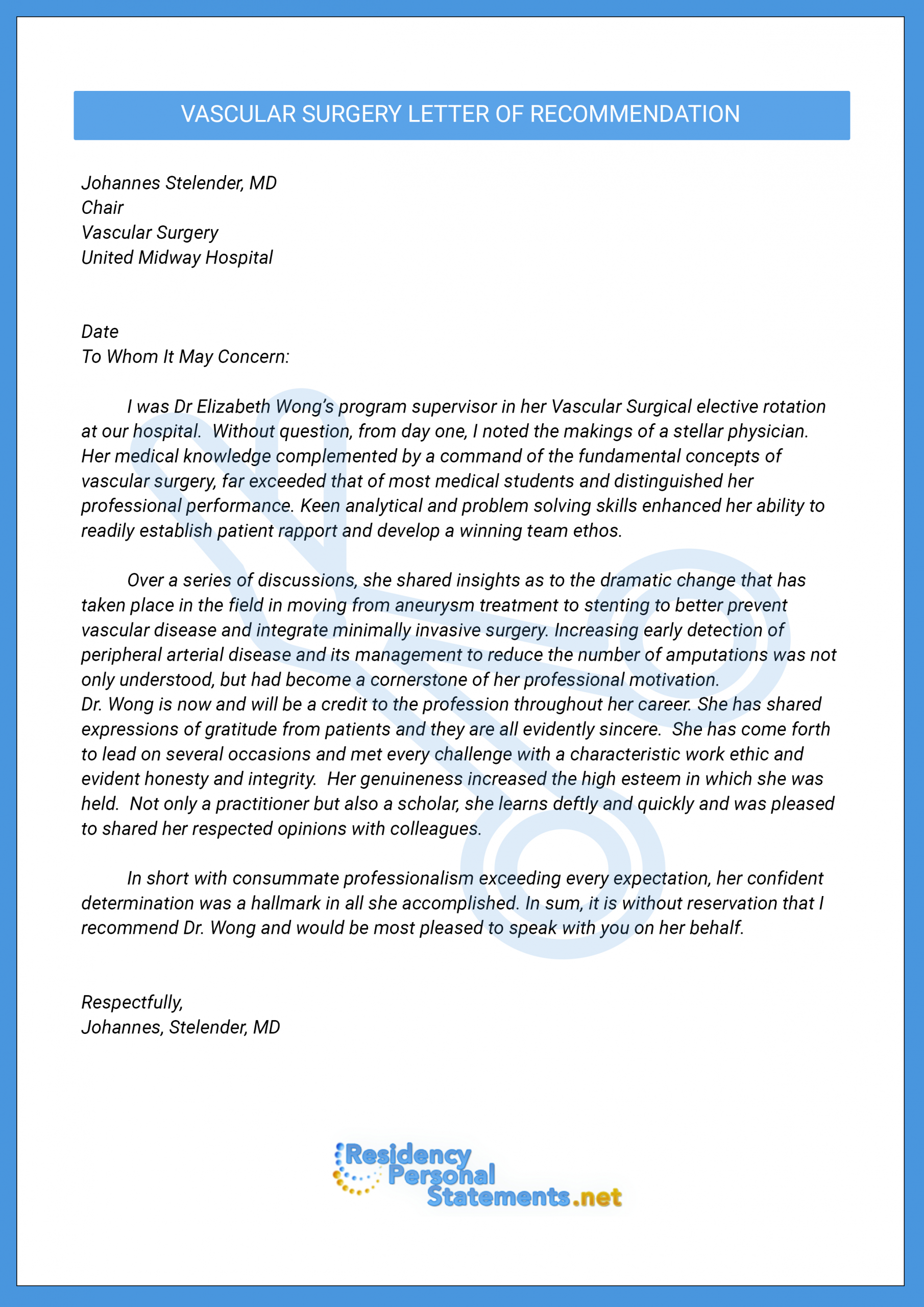 Recommendation Letter For Residency Debandje for measurements 2480 X 3508