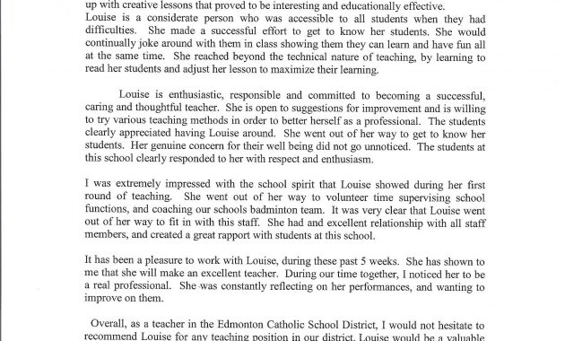 Recommendation Letter For Volunteer Teacher Debandje regarding dimensions 1700 X 2338