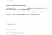 Recommendation Letter Format For Bank Account Opening within size 1652 X 2340